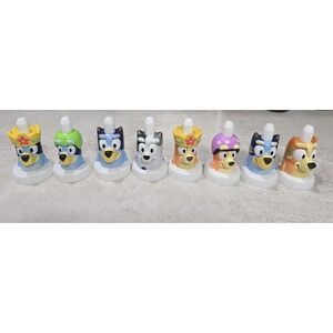 Bluey Good 2 Grow Juice Toppers Only Bingo Muffin Bluey Set Of 8